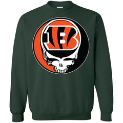 Cincinnati Bengals Grateful Dead Steal Your Face Football Nfl Shirts Crewneck Pullover Sweatshirt Crewneck Pullover Sweatshirt - parenttees