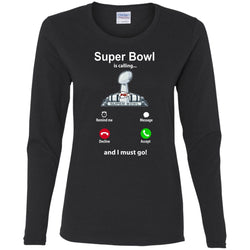 Nfl - Super Bowl Is Calling And I Must Go Kansas City Chiefs 2019 Football Women Long Sleeve Shirt