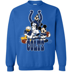 Mickey Mouse Indianapolis Colts American Football Nfl Sports Shirt Crewneck Pullover Sweatshirt Crewneck Pullover Sweatshirt - parenttees