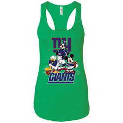 Mickey Mouse New York Giants American Football Nfl Sports Shirt Women Tank Top