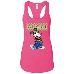 Gucci Mickey Mouse Trending T-Shirt Women Tank Top T-Shirts - parenttees