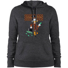 Louis Vuitton Donald Duck T-shirt Women Hooded Sweatshirt Women Hooded Sweatshirt - parenttees