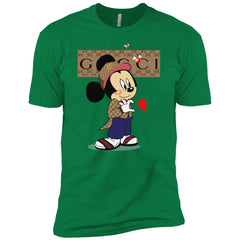 Couple Gucci Mickey Tshirt Valentine's Day Men Short Sleeve T-Shirt Men Short Sleeve T-Shirt - parenttees