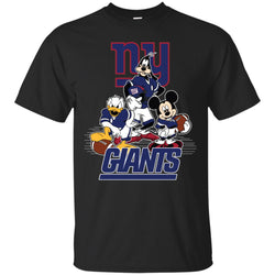 Mickey Mouse New York Giants American Football Nfl Sports Shirt Men Cotton T-Shirt