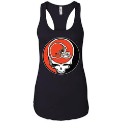 Cleveland Browns Grateful Dead Steal Your Face Football Nfl Shirts Women Tank Top Women Tank Top - parenttees