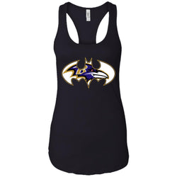 We Are The Baltimore Ravens Batman Nfl Mashup Women Tank Top