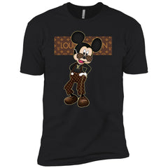 Best Louis Vuitton Mickey Fashion T-shirt Men Short Sleeve T-Shirt Men Short Sleeve T-Shirt - parenttees