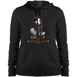 Gucci Mickey Kitty beauty T-shirt Women Hooded Sweatshirt