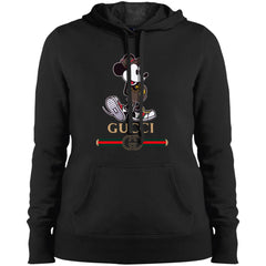 Gucci Mickey Kitty beauty T-shirt Women Hooded Sweatshirt Sweatshirts - parenttees