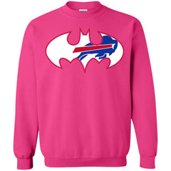 We Are The Buffalo Bills Batman Nfl Mashup Crewneck Pullover Sweatshirt Crewneck Pullover Sweatshirt - parenttees