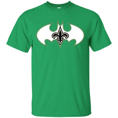 We Are The New Orleans Saints Batman Nfl Mashup Men Cotton T-Shirt Men Cotton T-Shirt - parenttees