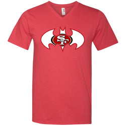 We Are The San Francisco 49ers Batman Nfl Mashup Men V-Neck T-Shirt