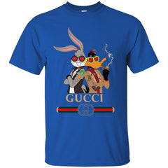 Gucci Trending T-shirt Rabbit And Donald T-shirt Men Cotton T-Shirt Men Cotton T-Shirt - parenttees