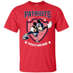 Nfl – New England Patriots Totally Awesome Mickey Mouse Super Bowl 2019 Football Men Cotton T-Shirt Men Cotton T-Shirt - parenttees