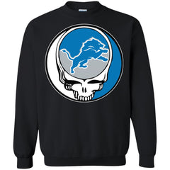Detroit Lions Grateful Dead Steal Your Face Football Nfl Shirts Crewneck Pullover Sweatshirt Crewneck Pullover Sweatshirt - parenttees