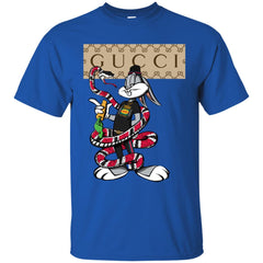 Gucci Rabbit Snake Gift Birthday T-shirt Men Cotton T-Shirt Men Cotton T-Shirt - parenttees