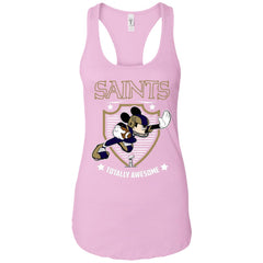 Nfl – New Orleans Saints Totally Awesome Mickey Mouse Super Bowl 2019 Football Women Tank Top Women Tank Top - parenttees