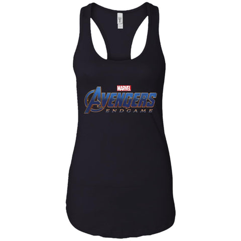 Marvel Avengers Endgame Movie Logo Graphic Women Tank Top Black / X-Small Women Tank Top - parenttees