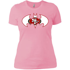We Are The San Francisco 49ers Batman Nfl Mashup Women Cotton T-Shirt Women Cotton T-Shirt - parenttees
