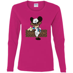 Louis Vuitton Mickey Dance Tshirt Women Long Sleeve Shirt Women Long Sleeve Shirt - parenttees