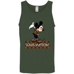 Louis Vuitton Mickey T-shirt Men Cotton Tank