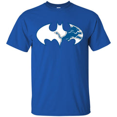 We Are The Detroit Lions Batman Nfl Mashup Men Cotton T-Shirt Men Cotton T-Shirt - parenttees