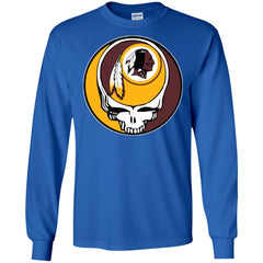 Washington Redskins Grateful Dead Steal Your Face Football Nfl Shirts Men Long Sleeve Shirt Men Long Sleeve Shirt - parenttees
