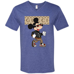 Gucci Shirt Mickey Mouse T-shirt Men V-Neck T-Shirt Men V-Neck T-Shirt - parenttees