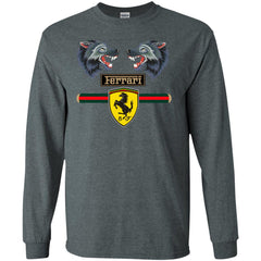 Gucci Ferrari Shirt Men Long Sleeve Shirt Men Long Sleeve Shirt - parenttees