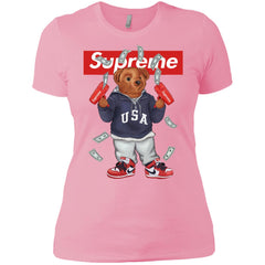 Supreme Bear Hot Trending T-shirt Women Cotton T-Shirt Women Cotton T-Shirt - parenttees
