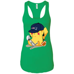 Nfl - New England Patriots Pikachu Super Bowl 2019 Football Women Tank Top Women Tank Top - parenttees