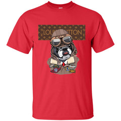 Louis Vuitton T-shirt Style Dogs T-shirt Men Cotton T-Shirt Men Cotton T-Shirt - parenttees