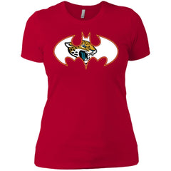 We Are The Jacksonville Jaguars Batman Nfl Mashup Women Cotton T-Shirt Women Cotton T-Shirt - parenttees