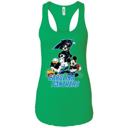 Mickey Mouse Carolina Panthers American Football Nfl Sports Shirt Women Tank Top