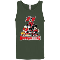 Mickey Mouse Tampa Bay Buccaneers American Football Nfl Sports Shirt Men Cotton Tank