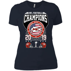 Nfl – Football Champions Kansas City Chiefs Super Bowl 2019 Women Cotton T-Shirt Women Cotton T-Shirt - parenttees