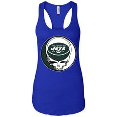 New York Jets Grateful Dead Steal Your Face Football Nfl Shirts Women Tank Top Women Tank Top - parenttees