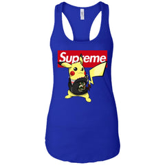 Supreme Pikachu T-shirt Women Tank Top Women Tank Top - parenttees