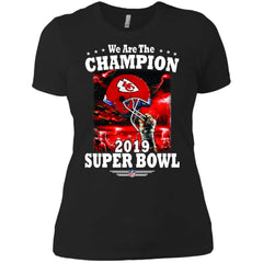 Nfl – Kansas City Chiefs We Are The Champion 2019 Super Bowl Football Women Cotton T-Shirt Women Cotton T-Shirt - parenttees