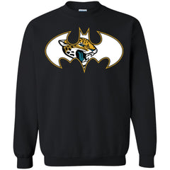 We Are The Jacksonville Jaguars Batman Nfl Mashup Crewneck Pullover Sweatshirt Crewneck Pullover Sweatshirt - parenttees