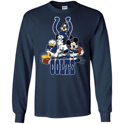 Mickey Mouse Indianapolis Colts American Football Nfl Sports Shirt Men Long Sleeve Shirt