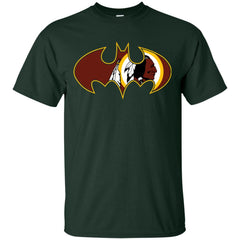 We Are The Washington Redskins Batman Nfl Mashup Men Cotton T-Shirt Men Cotton T-Shirt - parenttees