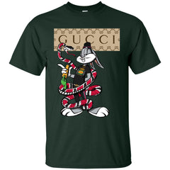 Gucci Rabbit Snake Gift Birthday T-shirt Men Cotton T-Shirt Men Cotton T-Shirt - parenttees