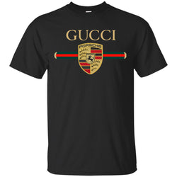 New Gucci Porsche Shirt Men Cotton T-Shirt