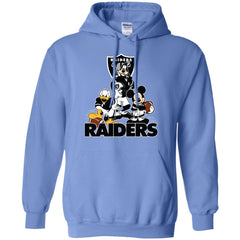 Mickey Mouse Oakland Raiders American Football Nfl Sports Shirt Pullover Hoodie Sweatshirt Pullover Hoodie Sweatshirt - parenttees