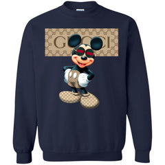 Gucci Mickey Gift Birthday T-shirt Crewneck Pullover Sweatshirt Crewneck Pullover Sweatshirt - parenttees