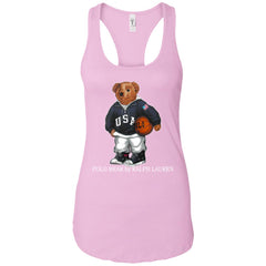 Polo Bear Ralph Lauren Shirt Women Tank Top Women Tank Top - parenttees