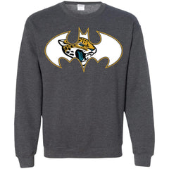 We Are The Jacksonville Jaguars Batman Nfl Mashup Crewneck Pullover Sweatshirt Crewneck Pullover Sweatshirt - parenttees