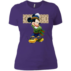 Gucci Trending Mickey T-shirt Women Cotton T-Shirt Women Cotton T-Shirt - parenttees