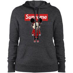 Supreme Mickey Style Fashion T-shirt Women Hooded Sweatshirt